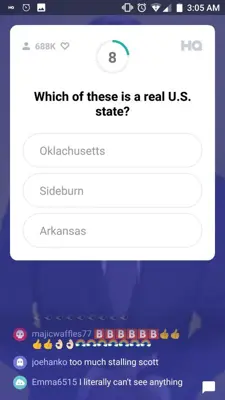 HQ Trivia android App screenshot 4